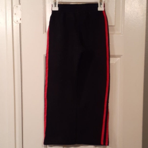 Adidas red and black sweat pants - Picture 3 of 4